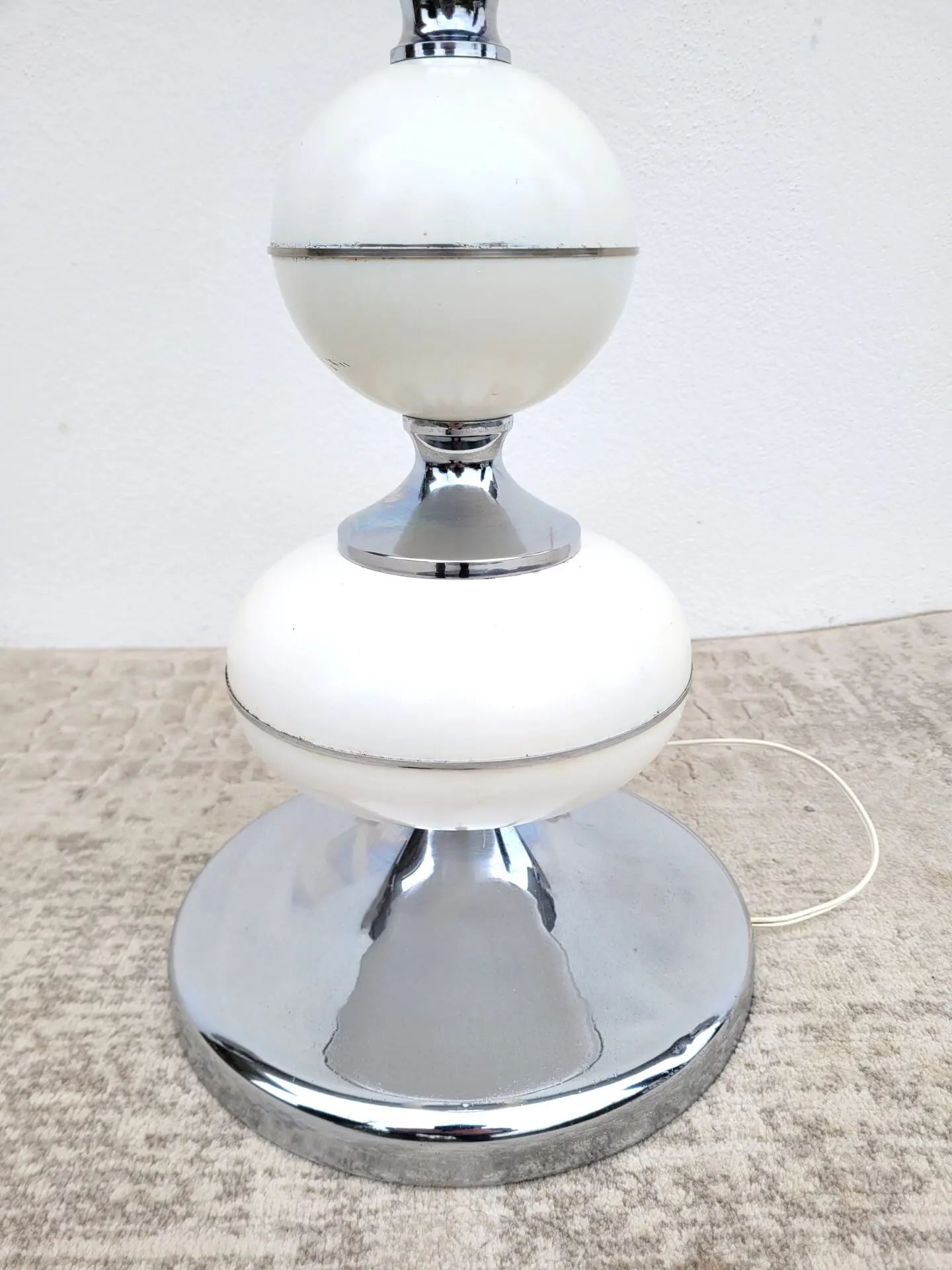Lampe de sol space age 1970 lampadaire 08