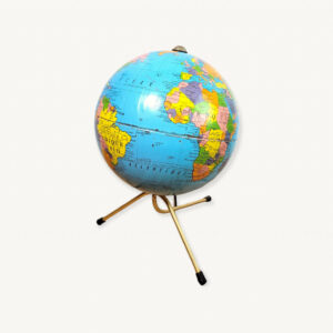 Petit globe mappemonde vintage Taride 01