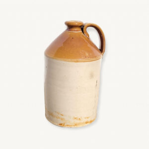 Pot cruche en gres vernisse 01