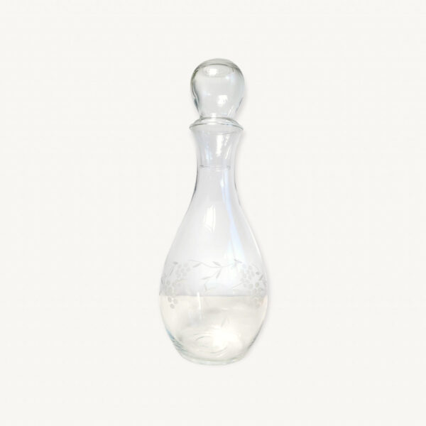 Carafe a decanter en verre 01