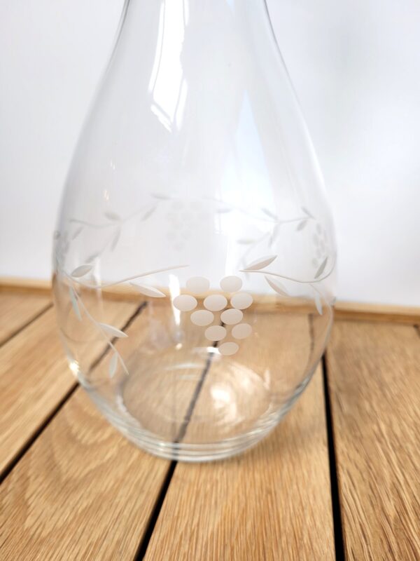 Carafe a decanter en verre 03