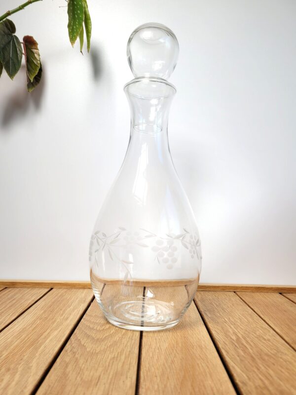 Carafe a decanter en verre 05