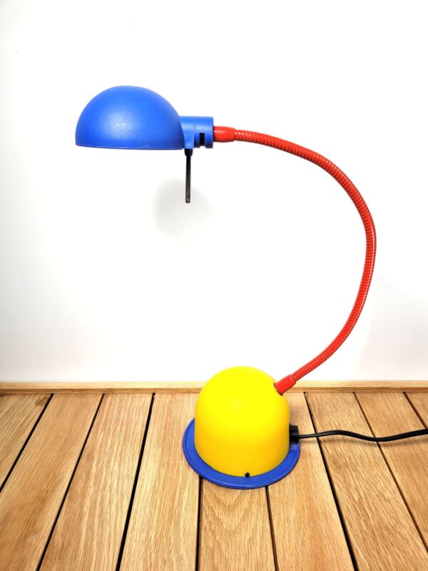 Lampe flexible design pop Italy 1980 03