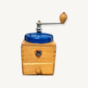 Moulin a cafe vintage Peugeot Freres bleu 01
