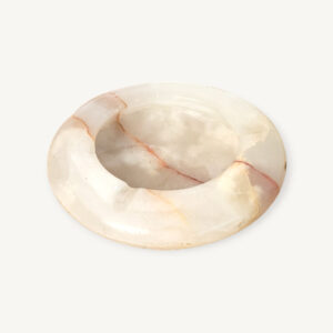 Cendrier en pierre onyx marbre 01