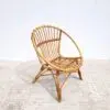 Fauteuil corbeille en rotin pour enfant 06