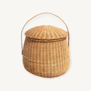 Panier corbeille tressé rotin 01