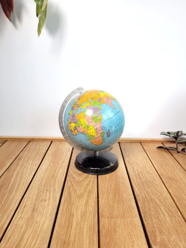 Petit globe mappemonde Taride 1960 06