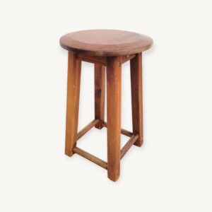 Tabouret bas en bois FSC 01