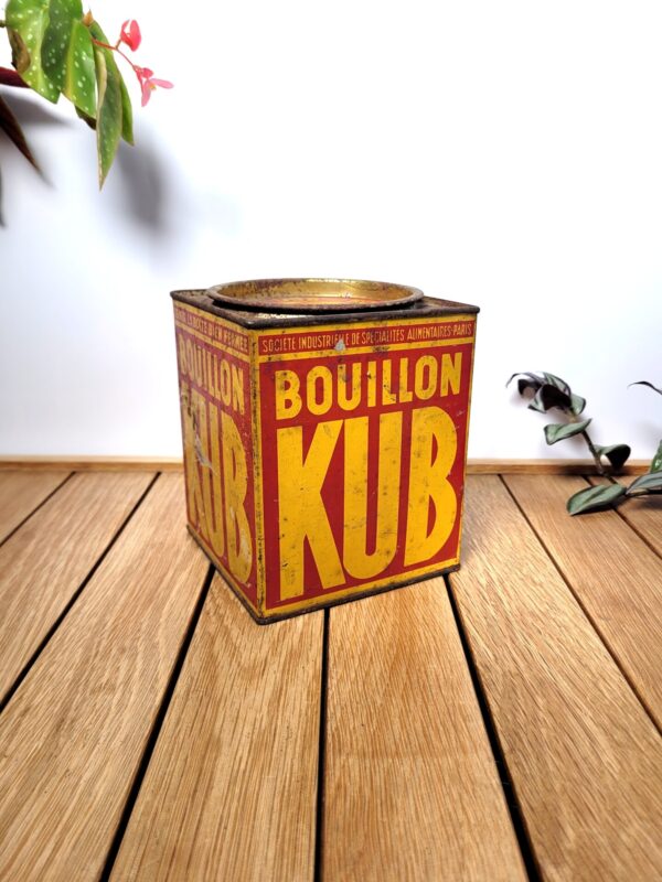 Boîte de bouillon Kub vintage 05