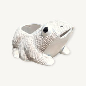 Grand cache pot grenouille en porcelaine chinoise 1900 01