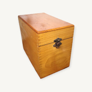 Boîte classeur à fiches ou cartonnier 1960 01