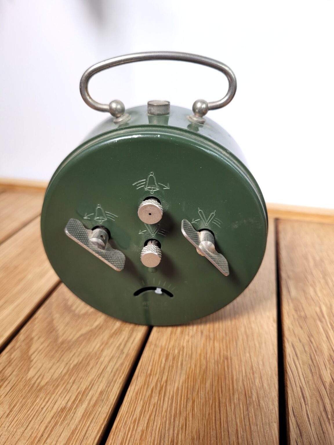 50ER 60ER PENDULE Horloge de Table Hermle Mécanique Laiton 50s 60s EUR 189,53 - FR