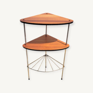 Étagère d'angle à poser vintage 01