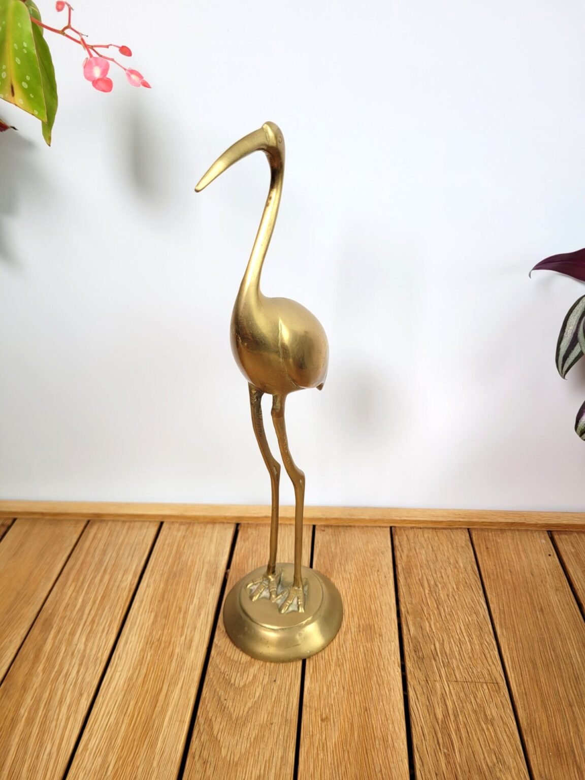 Relaxdays Lot De 2 Statuettes De Héron - Protection Étang Contre Hérons - 92 Cm