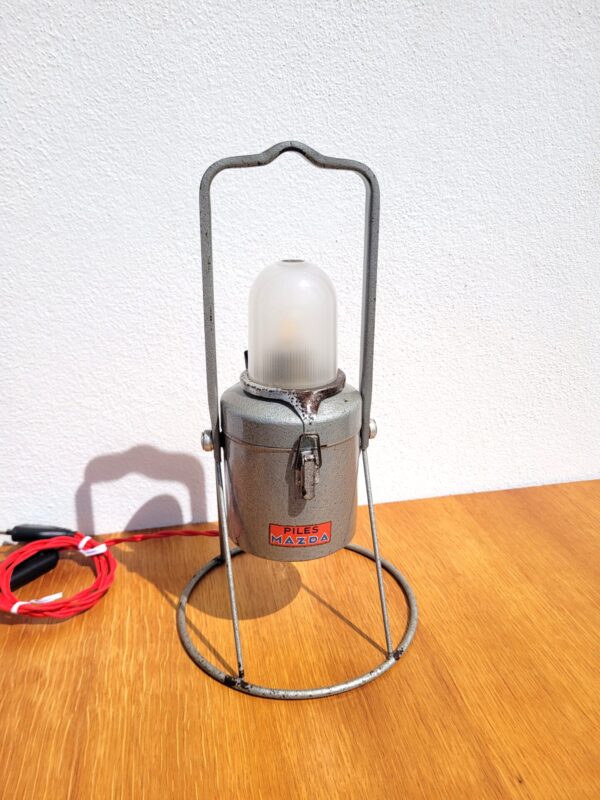 Lampe vintage baladeuse Mazda Cipel 08