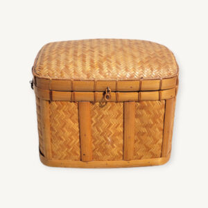 Malette coffre en bambou d'Indonésie 01