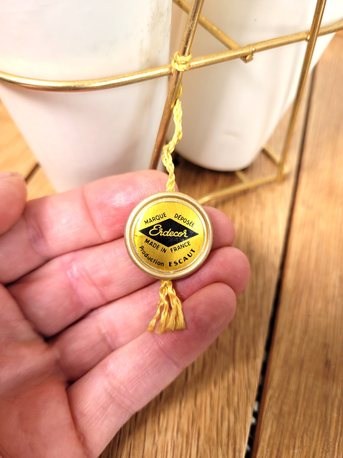 Serviteur 6 verres en céramique 1960 04