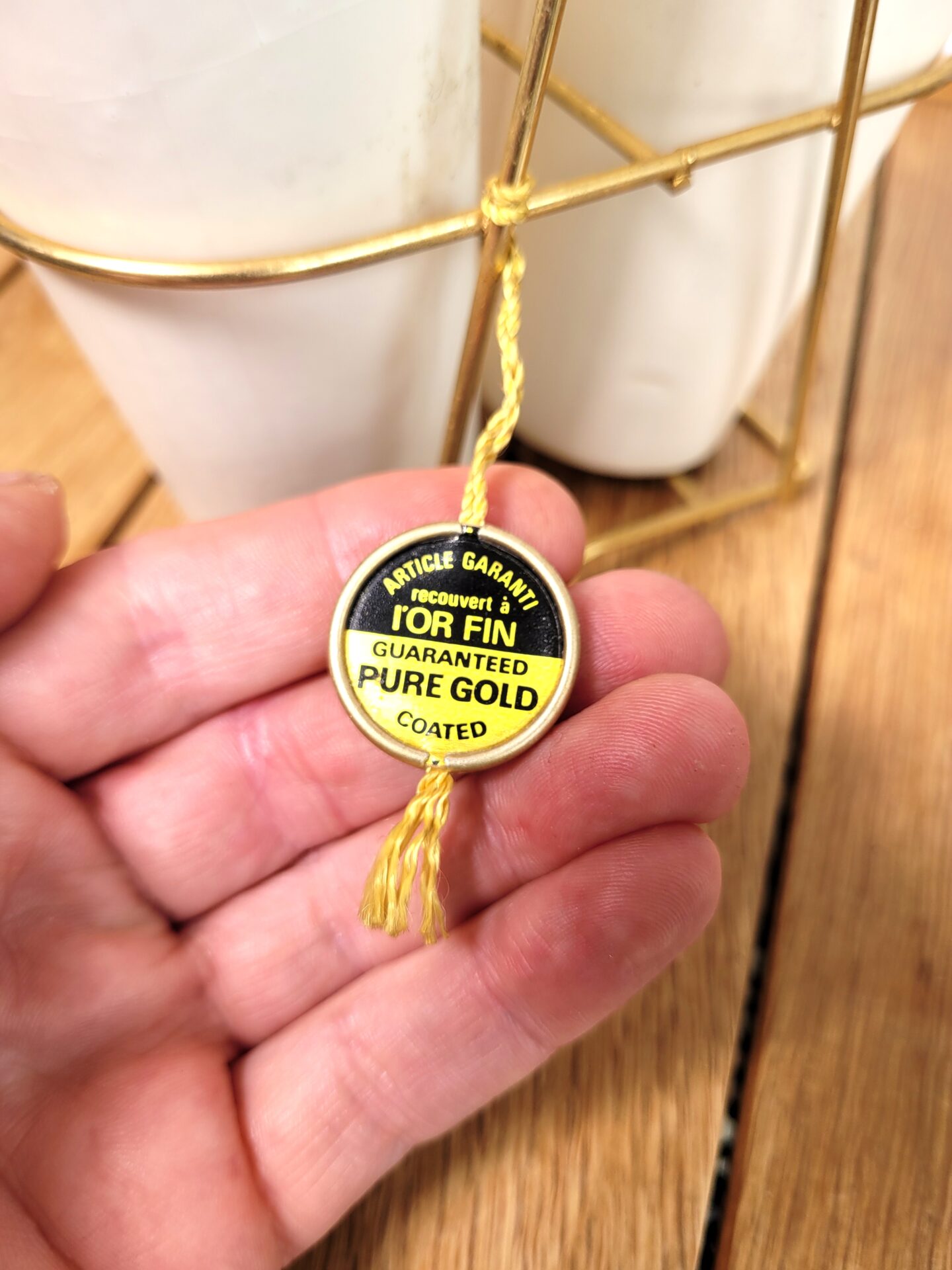 Serviteur 6 verres en céramique 1960 05