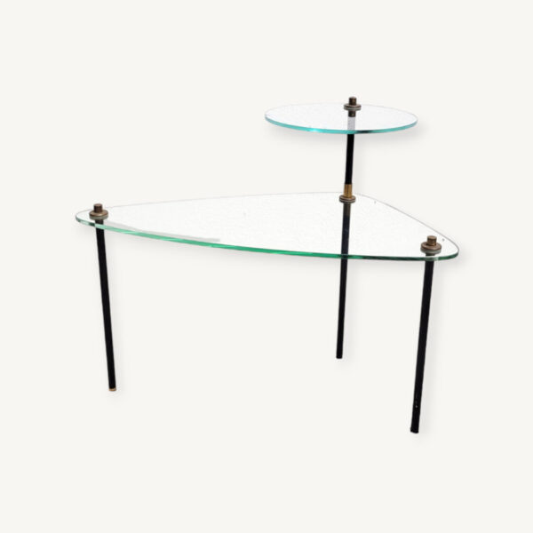 Table d'appoint ovoïde 1950 porte plantes 01