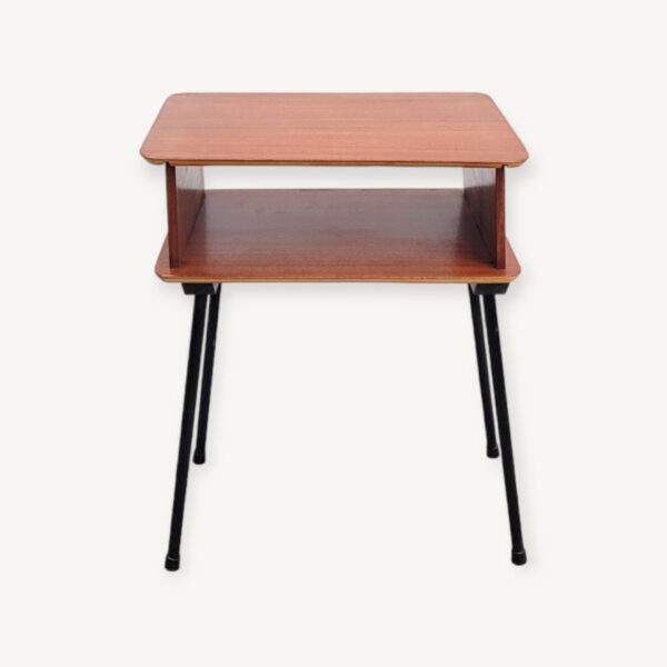 Table de chevet vintage 1960 1 niche 01