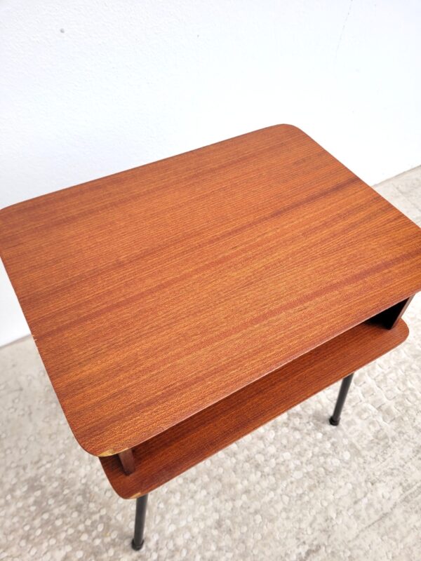 Table de chevet vintage 1960 1 niche 06