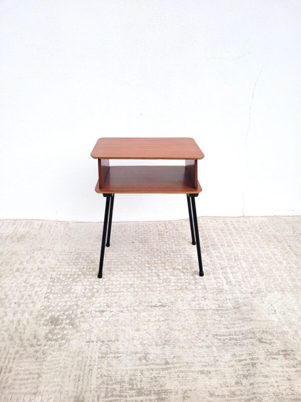 Table de chevet vintage 1960 1 niche 09