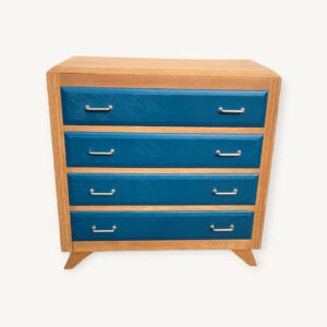 Commode vintage en chêne 1960 10