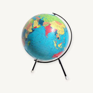 Globe mappemonde vintage Taride lumineux 1960 07