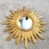 Miroir soleil vintage œil de sorcière 1980 03