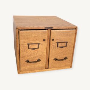 Classeur à fiches ancien meuble de métier 09