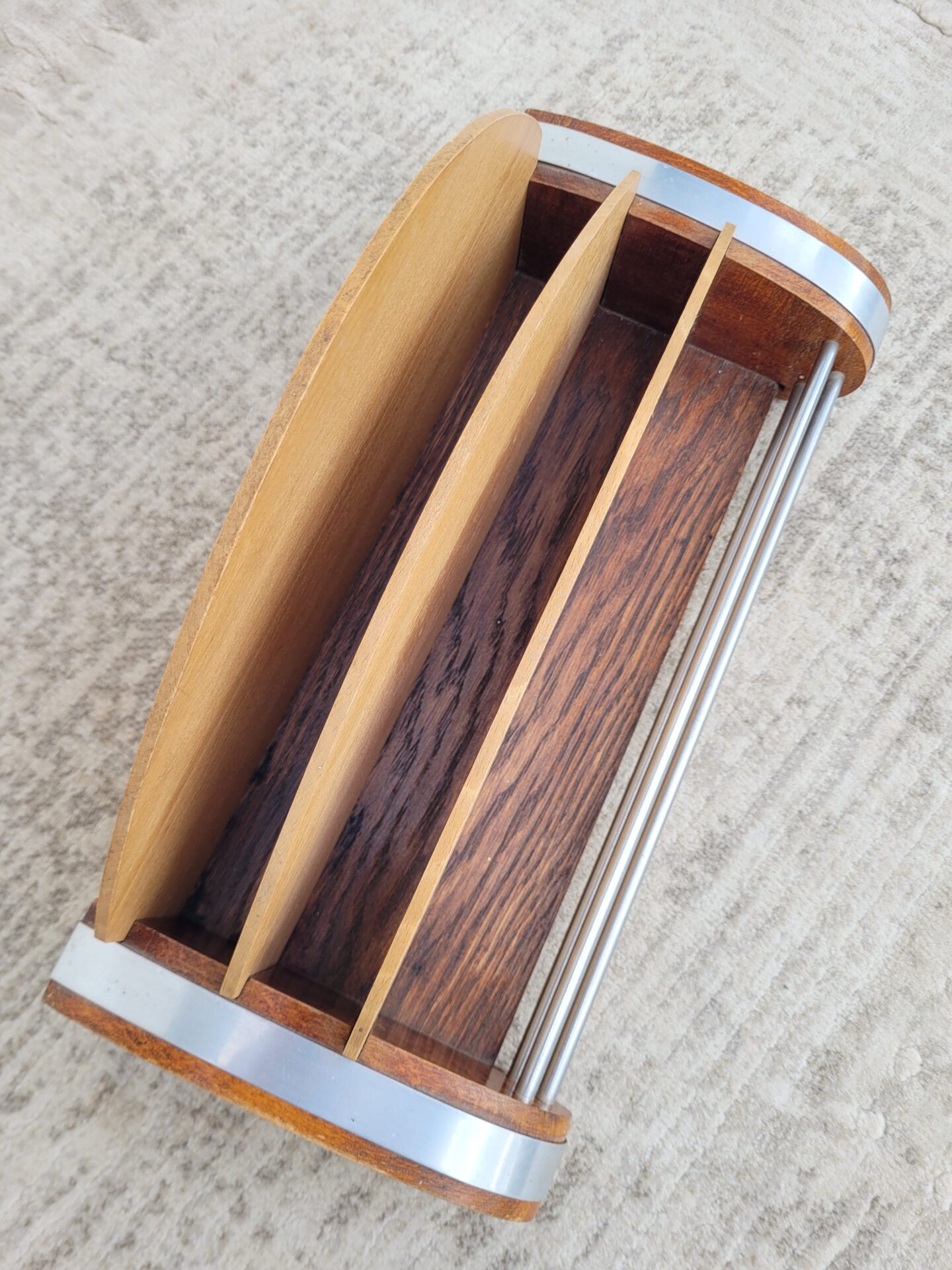 Organisateur de bureau vintage porte courriers 05