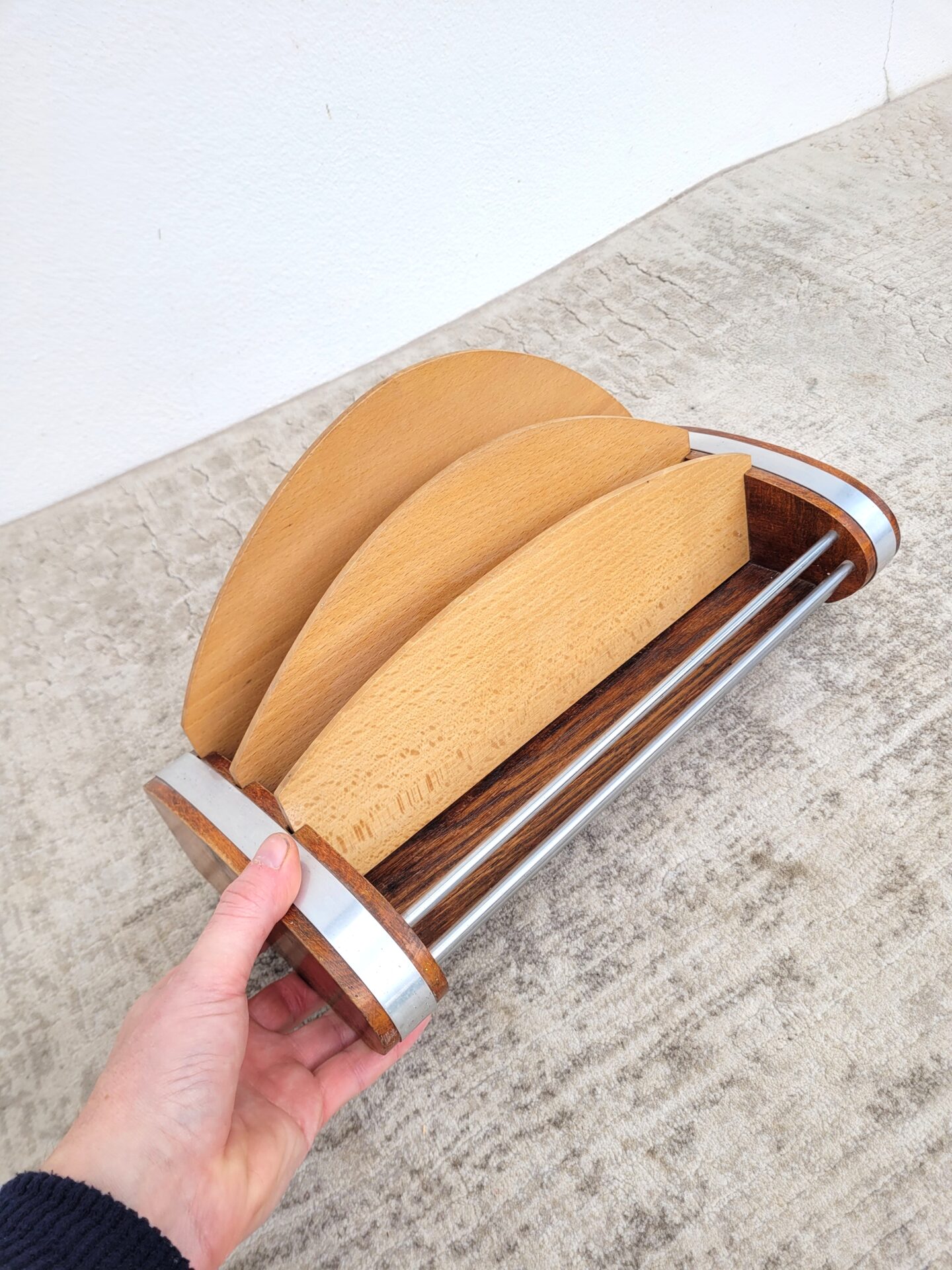 Organisateur de bureau vintage porte courriers 06