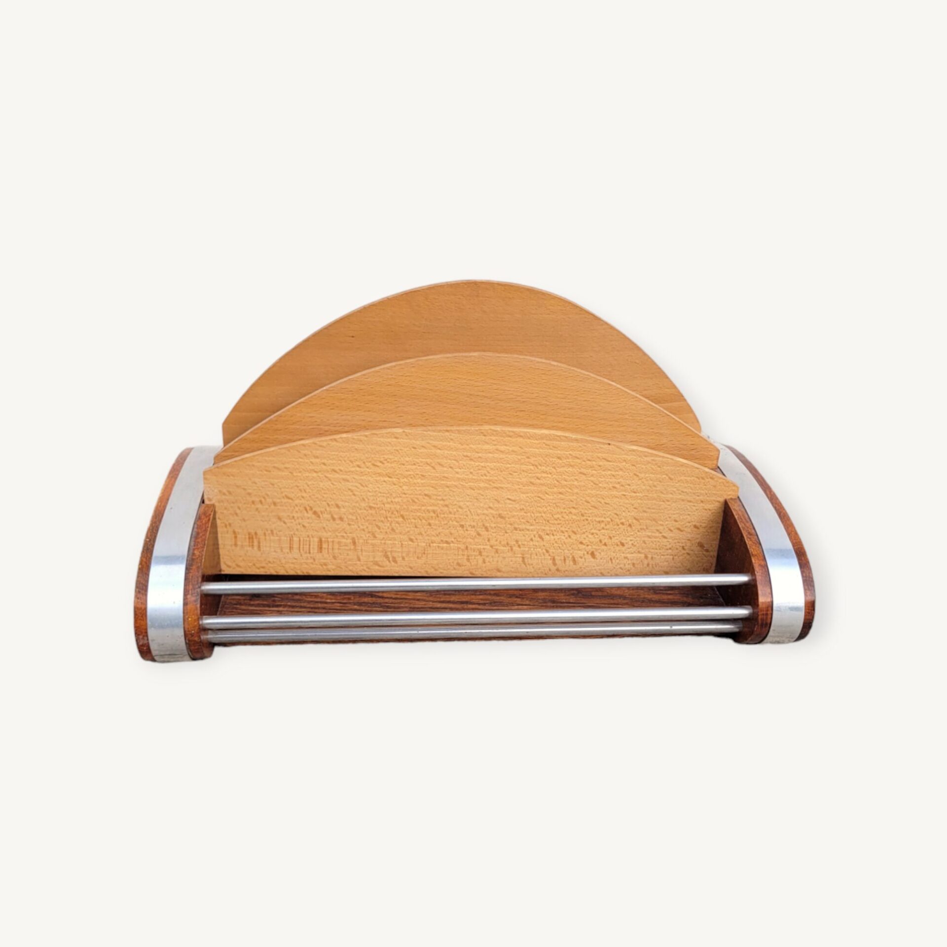 Organisateur de bureau vintage porte courriers 07