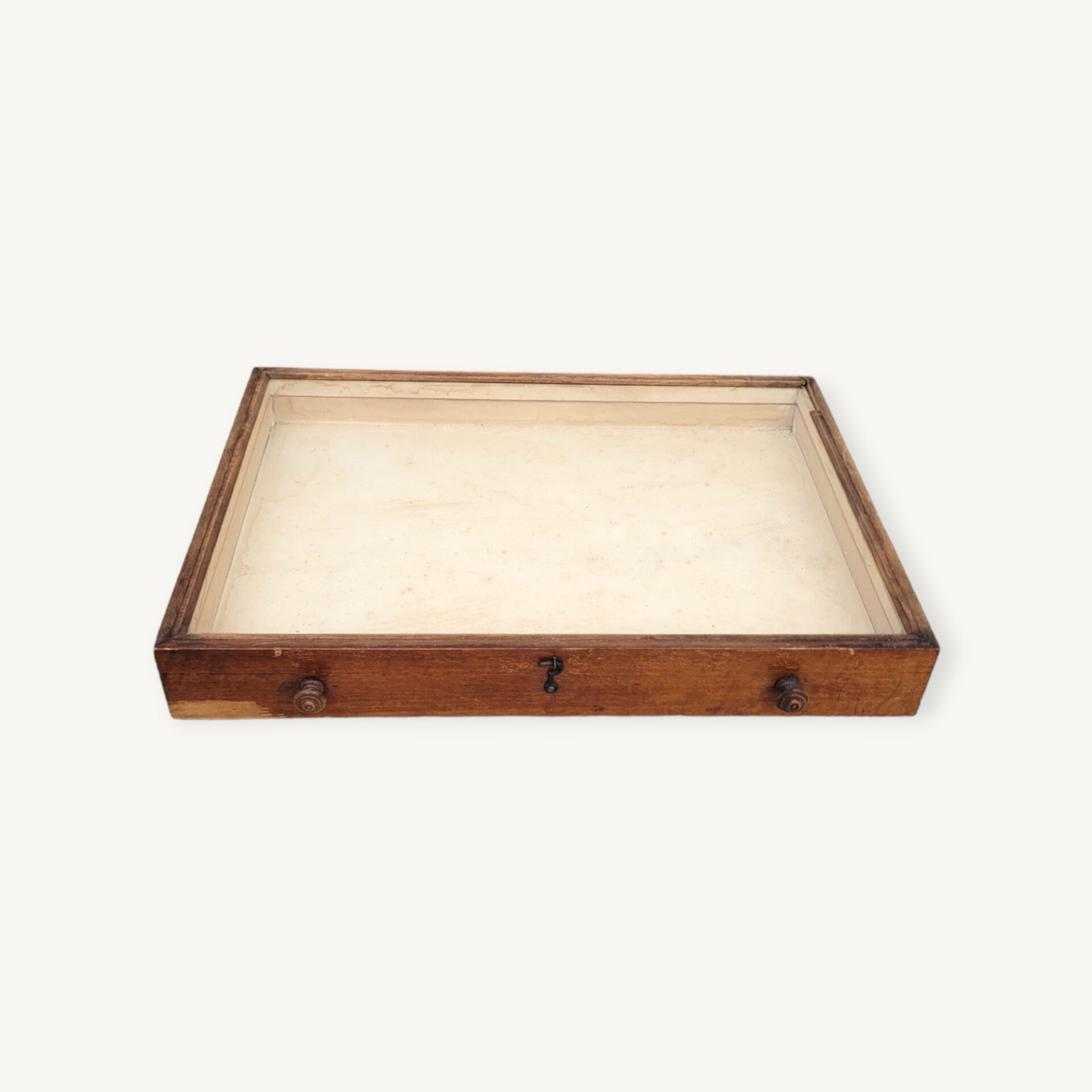 Vitrine ancienne à poser de comptoir 08