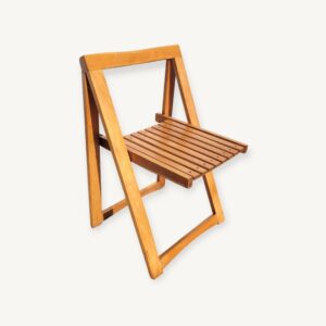 Chaise pliante 70s par Aldo Jacober 09