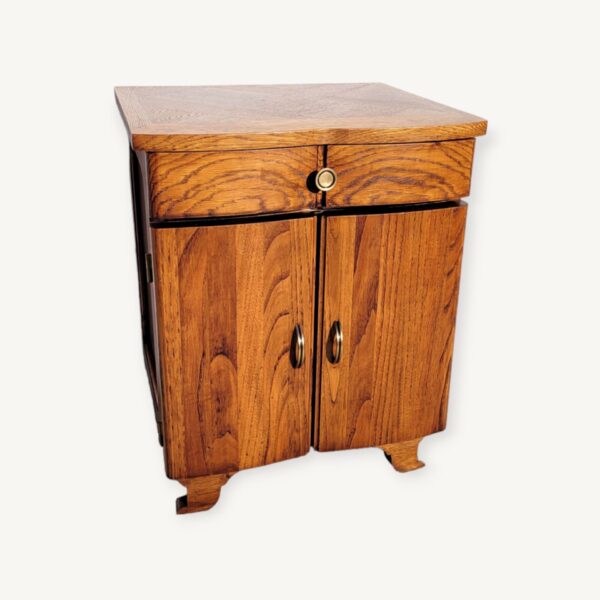 Meuble d'appoint vintage 1930 ou table de chevet 01