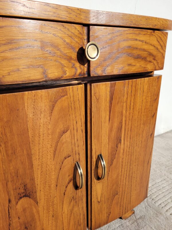Meuble d'appoint vintage 1930 ou table de chevet 05