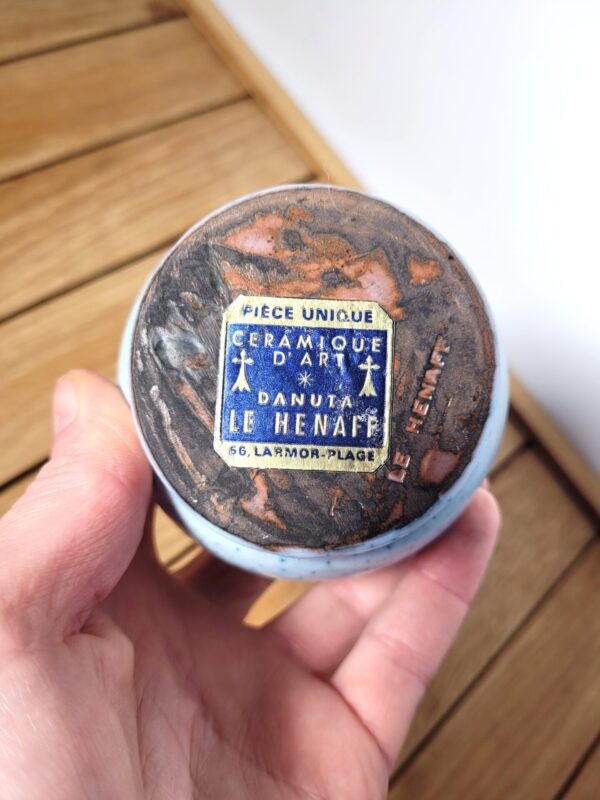 Petit vase soliflore par Danuta le Hénaff 05