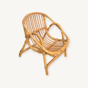 Fauteuil en rotin pour enfant 06
