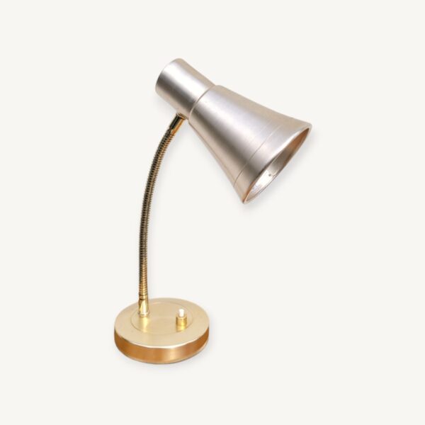 Lampe flexible doré vintage 06