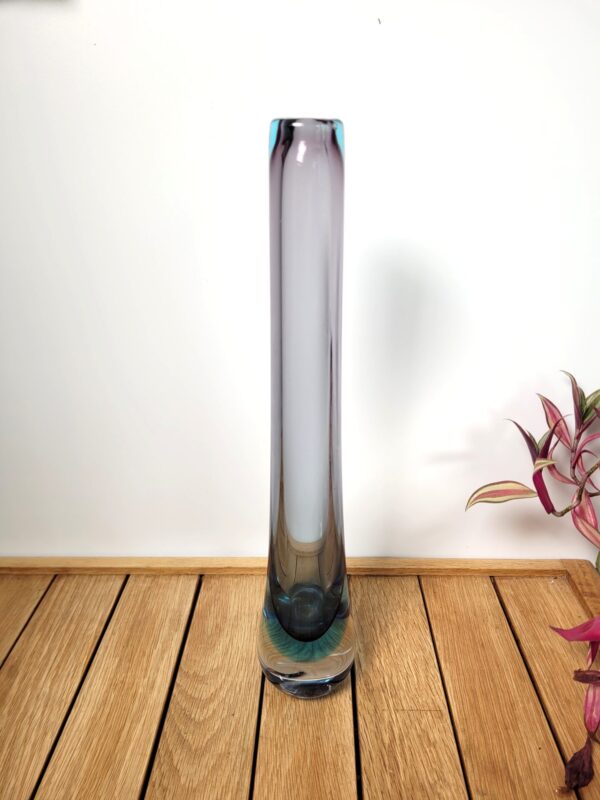 Vase soliflore verre Murano Sommerso 01