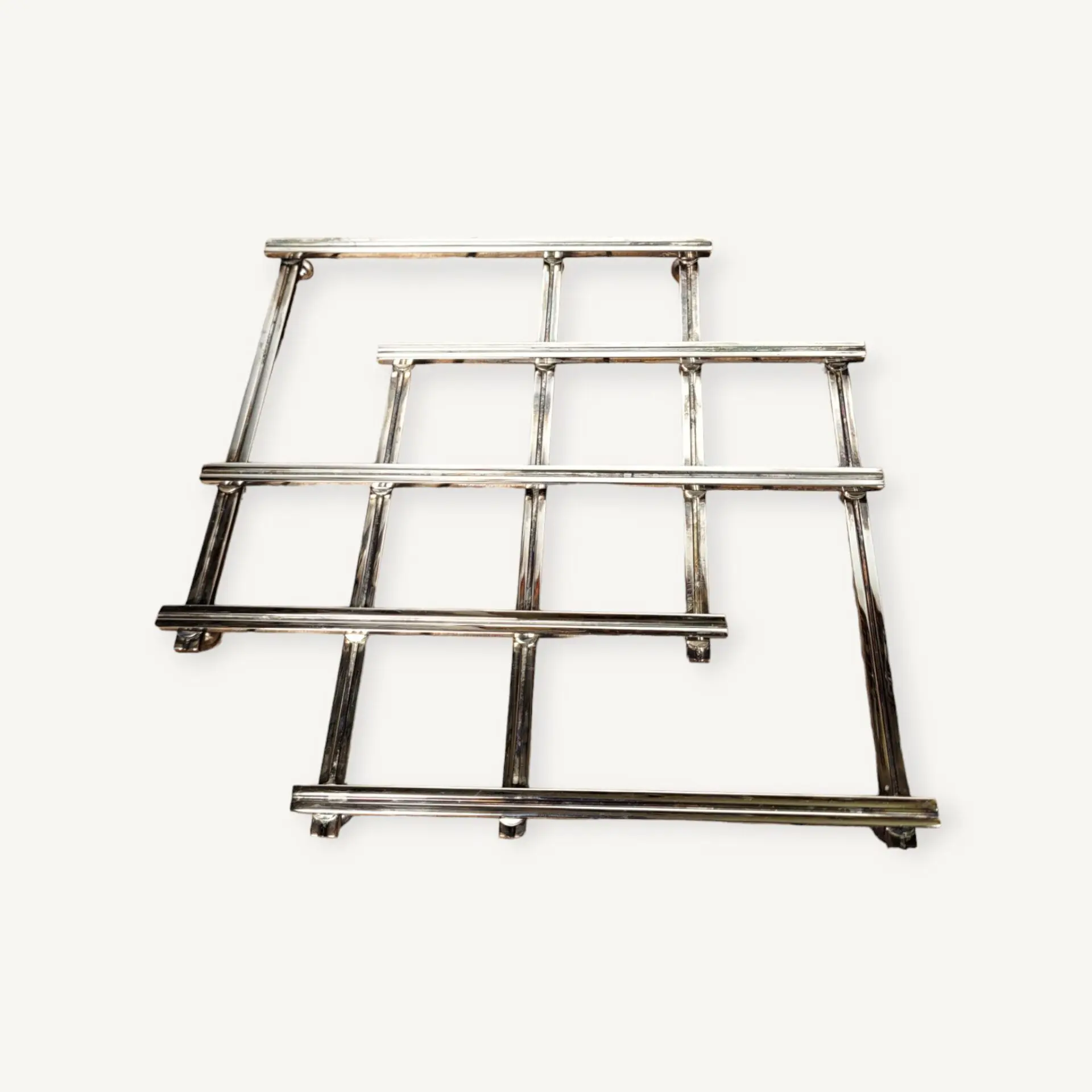ANCIEN DESSOUS DE plat extensible en métal EUR 39,90 - FR