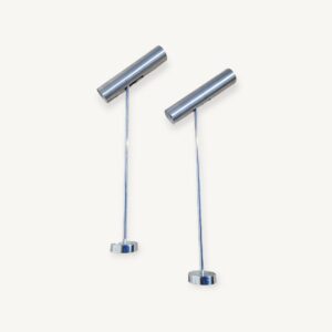 Paire de lampes d'applique Parscot 1960 dlg R J Caillette 09