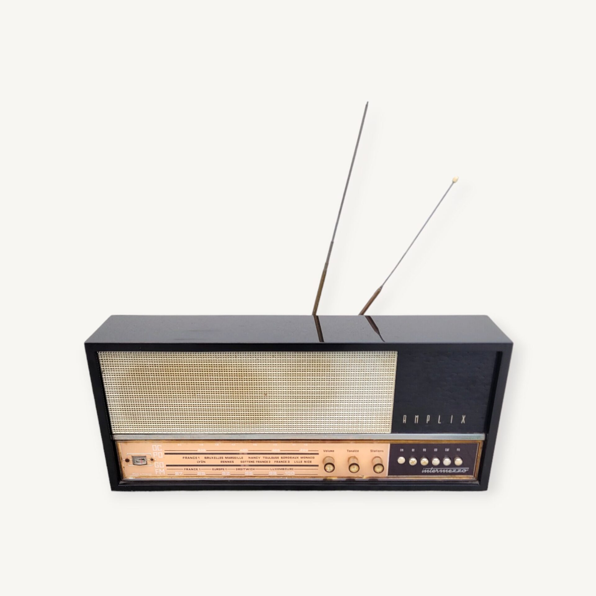 Radio ancienne Amplix Intermezzo 1960 08