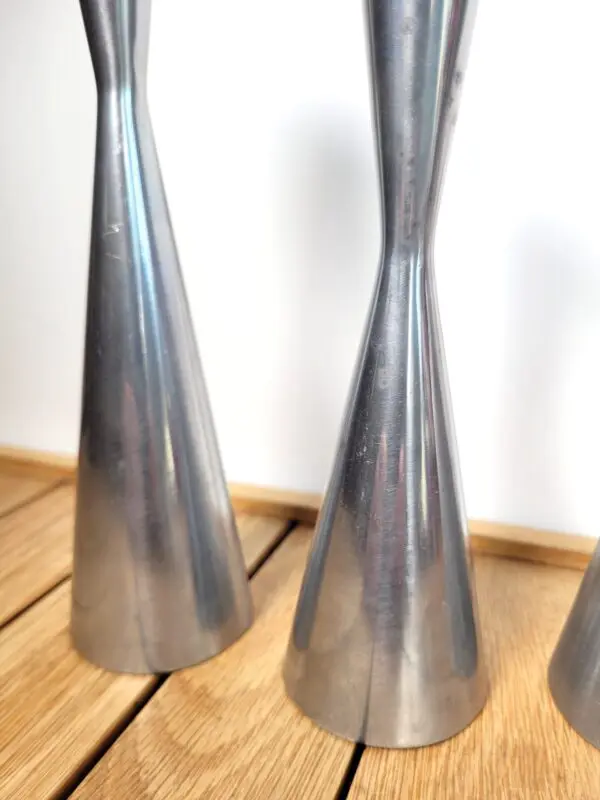 Set de bougeoirs par Erika Pekkari 1990 05