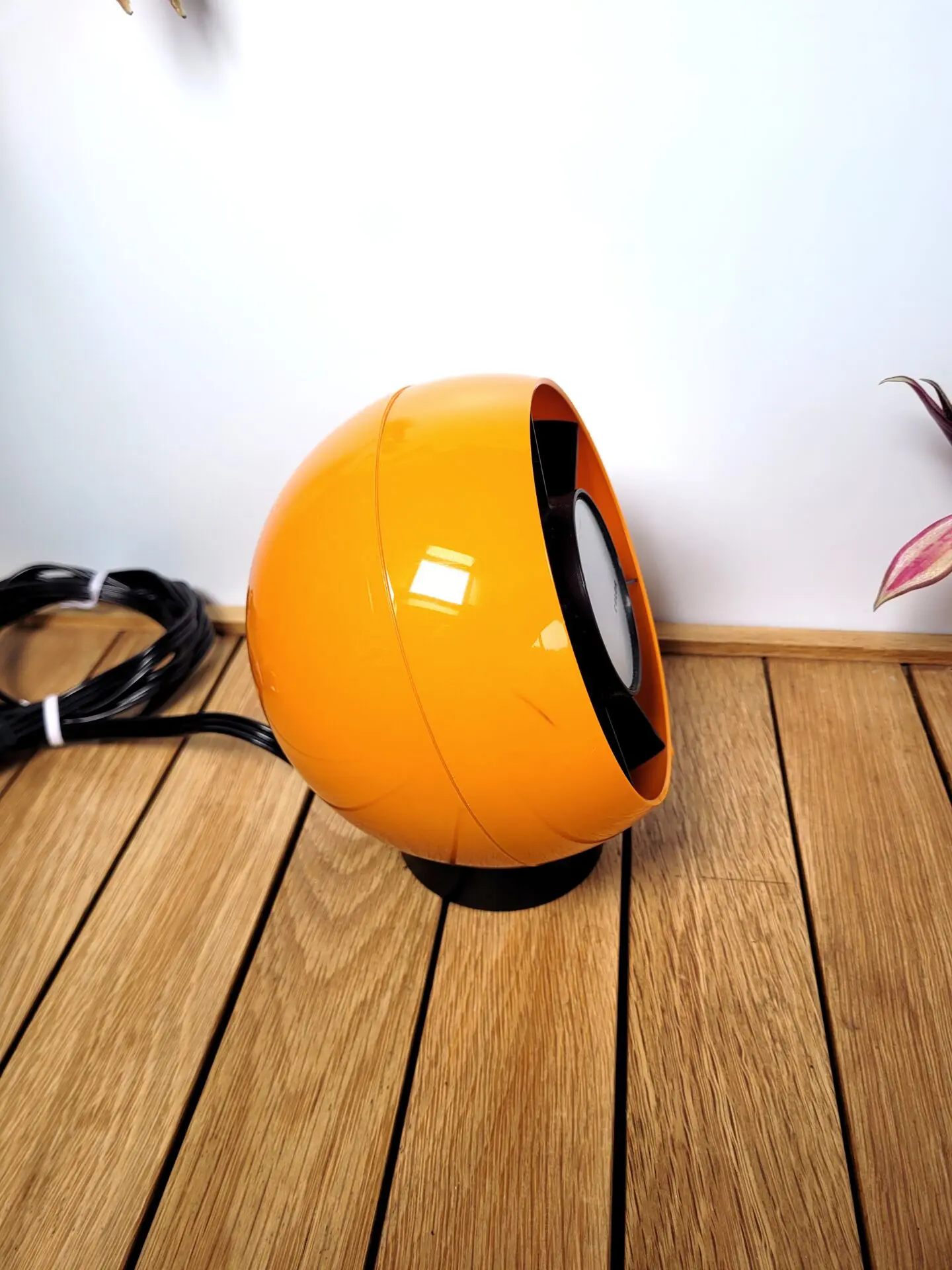 Ventilateur boule Calor orange 1970 02