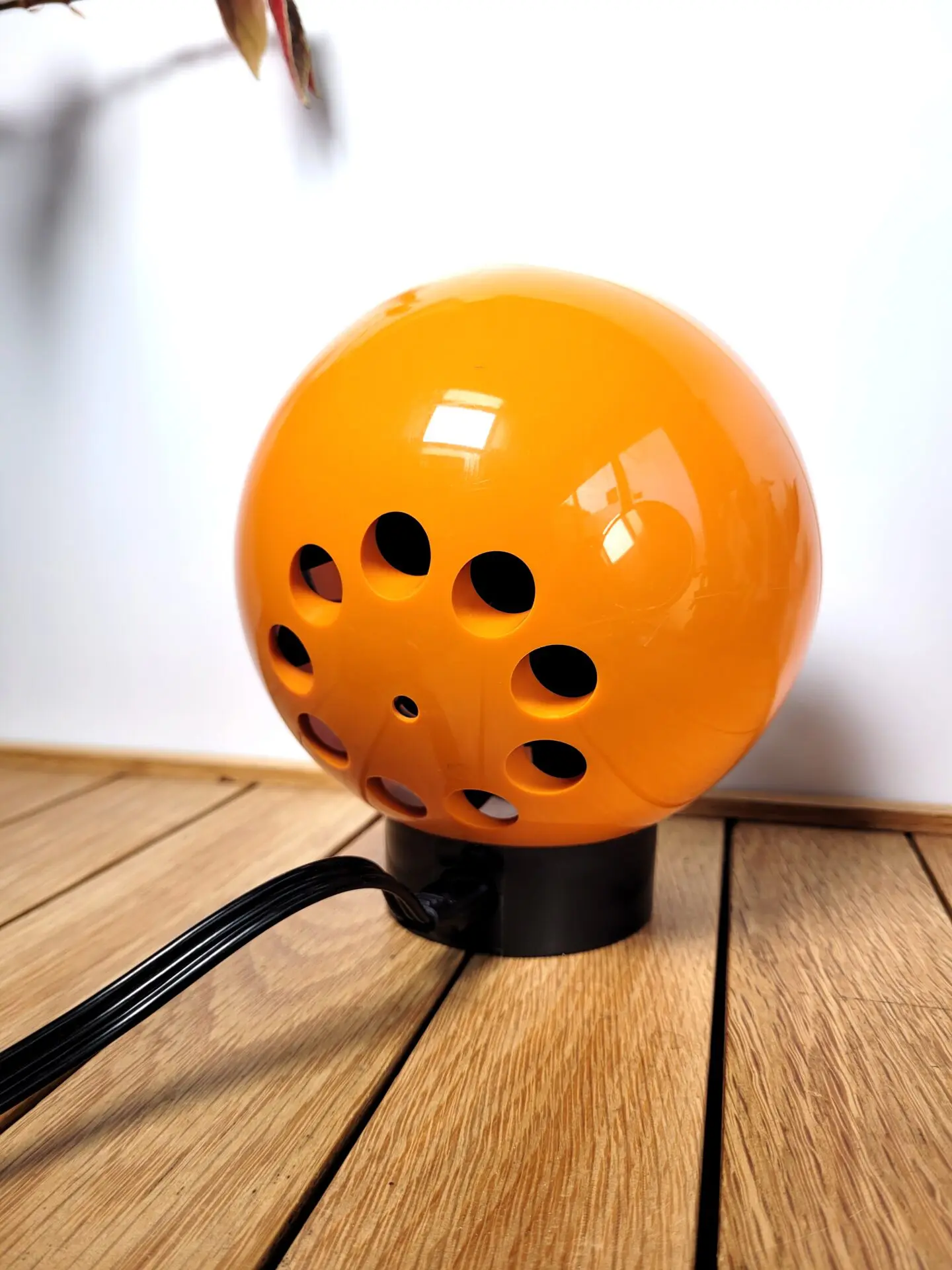 Ventilateur boule Calor orange 1970 03