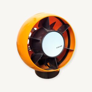 Ventilateur boule Calor orange 1970 05
