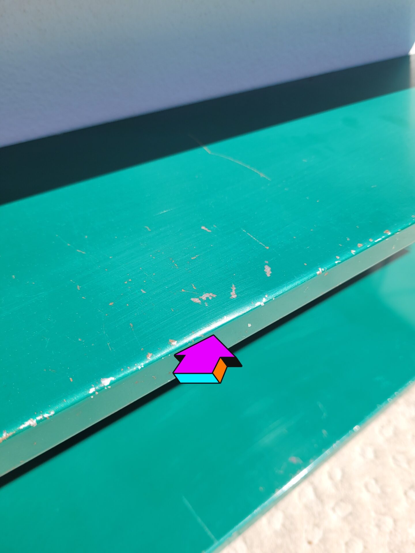 Etagère murale type string vintage 05